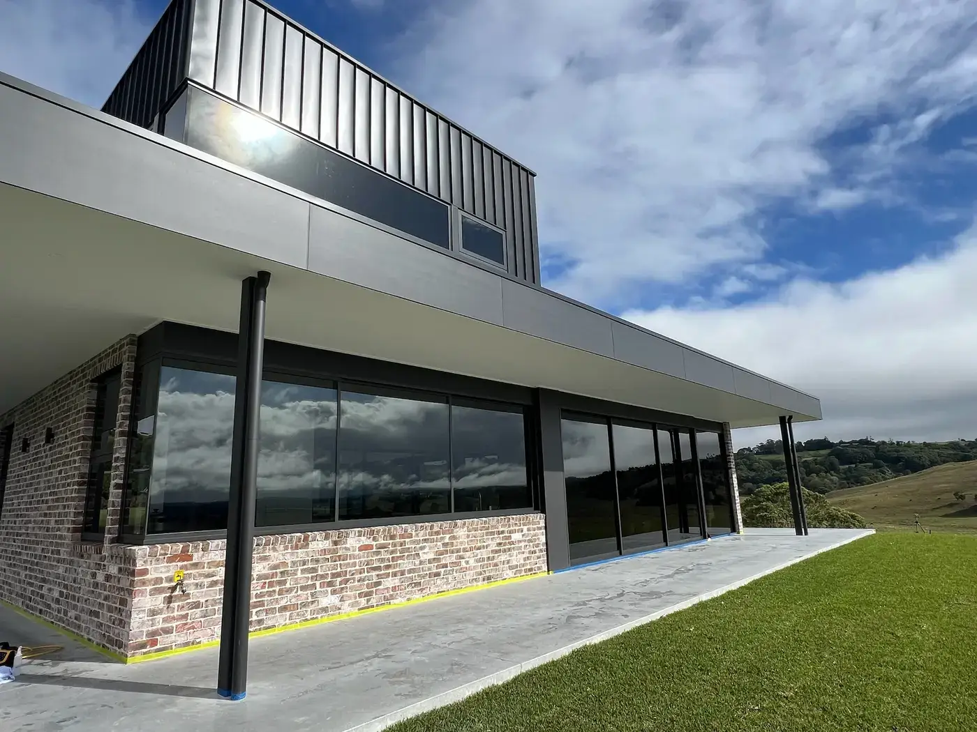 Nano coating project on large residential windows
